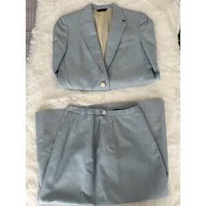 Vintage Cricketeer Women’s 2 Pc Skirt Suit Blazer Set USA Business